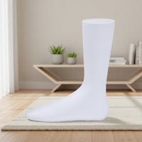 Seamless Male Foot Model | Realistic, Sock Display Foot Mannequin, for Product Photography