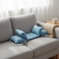 Anti Side Sleeping Pillow With Fixing Strap Head Breathable