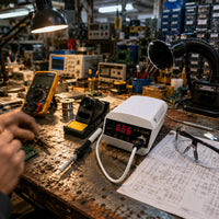 Temperatureregulated Soldering Station LED Digits Digital Soldering Station