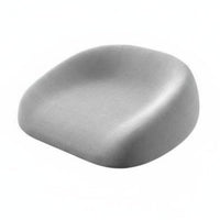 Child Heightening Seat Cushion Adjustable Straps Kids Chair Booster Pad