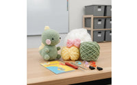 Amigurumi Dinosaur Kit English Instructions Beginner Crochet Set Tutorial