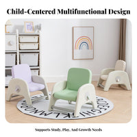 Adjustable kidney-shaped Desk Set Ergonomic Design for Study Area, Classroom, Toddlers