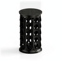 Compact Size Pod Carousel Stand Coffee Capsule Storage Rack Open Slots