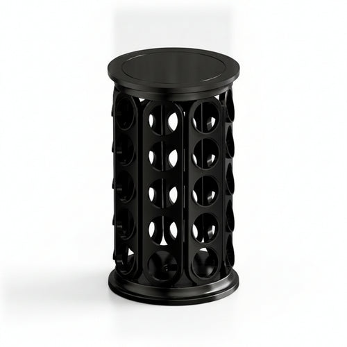 Compact Size Pod Carousel Stand Coffee Capsule Storage Rack Open Slots