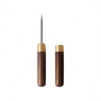 Wooden Tea Needle Wood Handle Tea Pick with Cap Easy to Carry
