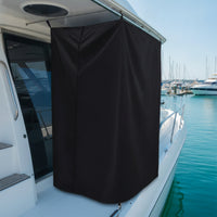 Hanging Privacy Curtain Outdoor Boat Changing Curtain Water-Resistant Hanging Privacy Enclosure for Boaters, Campers