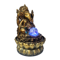 Resin Thai Buddha Statue Water Fountain Ornament