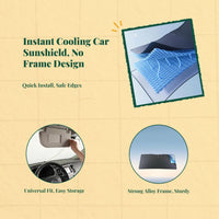 Retractable sunshade blocks heat