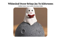 Tabletop Halloween Spirit Night Light | Playful Seasonal Character, for Bedside Table
