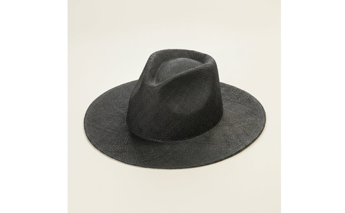 Woven Grass Hat with Wide Brim Soft Panama Hat Packable Foldable for Travelers, Vacation