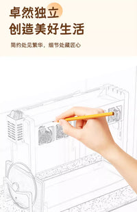奶白厨房调料置物架盐调味品盒罐多功能刀架家用台面多层收纳架子 加高白色五格+刀架+筷筒+砧板架+挂