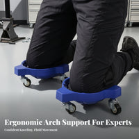 Low-Profile Rolling Knee Creeper