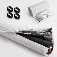Air Conditioners  tube Sleeve with Straps Outdoor Air Conditioners  tube Insulation Cover Heat-Reflective Ductless System Piping Conduit Protector Sleeve