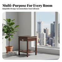 Carved Wooden Riser Traditional Design Display Stand Intricate Carving Multipurpose for Collectors, Gift Givers, Entryway