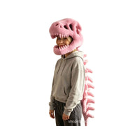 Dinosaur Skull Plush Hat for Kids, Creative Toy, Halloween Gift
