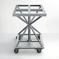 Spray Painting Turntable Mobile Rotating Spray Table Paint Rack with Wheels for Woodworkers