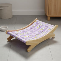 Wooden Pet Lounge Chair Waterproof Elevated Cooling Pet Bed Moisture-Proof