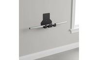 Wall Mounted Barbell Holder Space-Saving Wall Mounted Bar Rack Easy Installation Barbell Hanger for Weightlifters, Basement