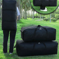 Outdoor Equipment Bag Heavy-Duty Camping Bag with Handles Reinforced Carryall for Campers, Journeyers, Car Trunk