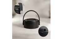 Flip-up Straw Lid Travel-Friendly Bottle Lid with Strap Heavy-Duty for Travelers