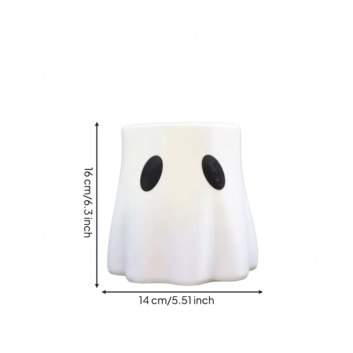 resin specters Planter Halloween specters Vase Charming for Desk