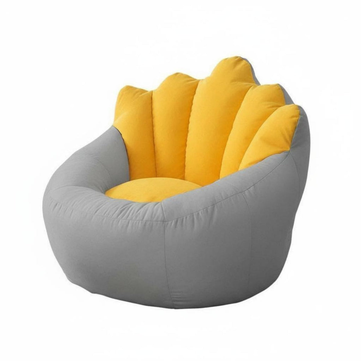 Snug Plush Pumpkin Chair Wide Seat Pumpkin-Shaped Chair Ergonomic Design Home Furnishing Modern design for Adults, Children, Students, Living Room, Bedroom, perusing corner, Balcony