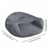 Non-Collapsing Ergonomic Meditation Cushion Posture Support Zen Meditation Floor Chair for Meditators, Living Room