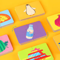 16 Pieces Number Recognition Thick Cardboard Game for 1-3 Year Olds, Toddlers, Preschoolers