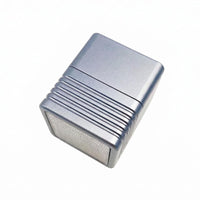 Fitted Lid Chocolate Gift Box Ribbed Sides Square Chocolate Box Textured Front Panel Glossy Top