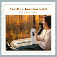 Car Heated Travel Mug, Outdoor, Lorry, Highway Trip