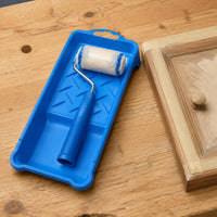 Mini Paint Roller Kit DIY Mini Paint Roller Set Blue Accents