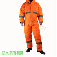 长款进冷库服 防寒 防冻零下40度防寒服多功能男士工装大衣连体