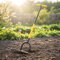 Stand-up Manual Lawn Aerator Heavy Duty Lawn Aerator Ergonomic Manual Soil Loosening Tool Hand-Push for Gardeners, Homeowners, Garden Maintenance, Orchard