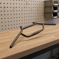 Black Sandblasted Handlebar 31.8 Mm Clamp Cycle Bar Long-Lasting