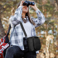 Outdoor Binocular Shoulder Bag with Adjustable Strap
