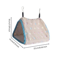 Parrot Bed Soft Pet Bed Fuzzy for Aviary