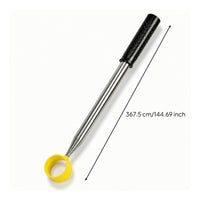 Golf Ball Retriever with Telescopic Rod Long Reach Stainless Steel Golf Ball Retriever Extendable Sturdy for Golfers