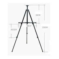 Adjustable Tripod Easel Foldable Foldable Painting Easel Telescopic Canvas Stand for Artists, Painters, Exhibitions, Classrooms