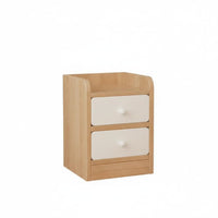 Narrow Bedside Cabinet Space-Saving Nightstand adaptable for Bedroom, residents