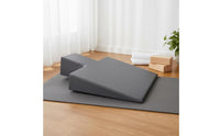 Pilates Reformer Box Wedge High Density Foam Pilates Wedge Block Non-Slip Exercise Equipment for Women