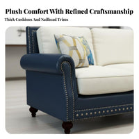 Upholstered tall-backed armchair Armchair US-inspired design tall-backed armchair Armchair Luxurious Design Single Sofa for Apartment Dwellers, Homeowners, Bedroom, Study, Office