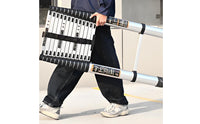 Foldable Multi-Function Ladder Anti-Slip A-Shaped Ladder Sturdy Safe for Homeowners, Painting