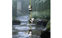 Climbing Panda Ornament Look Panda Vine Decoration Cute for Indoor