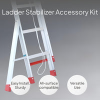 Telescoping Ladder Accessories Anti-Slip Pads Hangers Rope