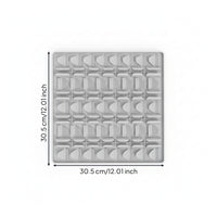 Small Compartments Slow Feeder Mat Intricate Pattern Pet Accessory Sniffing Mat for Dogs