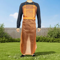 Apron with Adjustable Neck Strap Long Apron with Waist Strap Easy to Clean Apparel for Home Projects