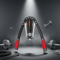 Hydraulic Arm Exerciser Double Handles Adjustable Arm Exerciser Black