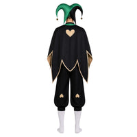 Freak Circus Pierrot & Harlequin Halloween Cosplay Costume Set