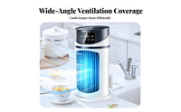 Portable Air Conditioner Fan Energy Saving Portable Air Chiller Quiet Desktop Misting Fan for Office, Bedroom, Dorm Room