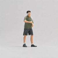 Hand-Painted Male Figurine Casual Clothing Tiny Figurines Miniature